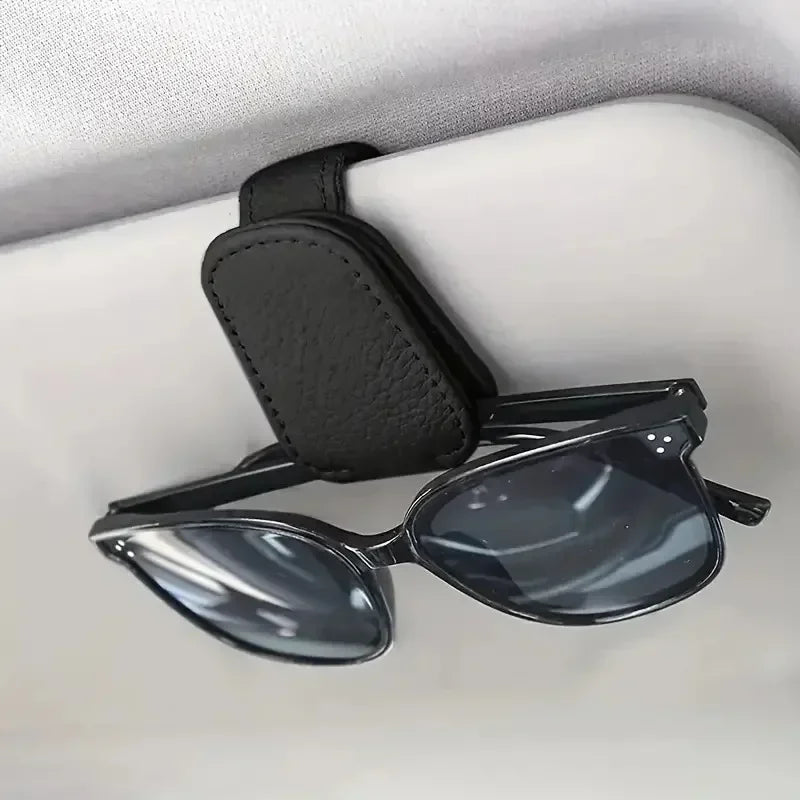 Magnetic Car Sunglasses Clip Holder